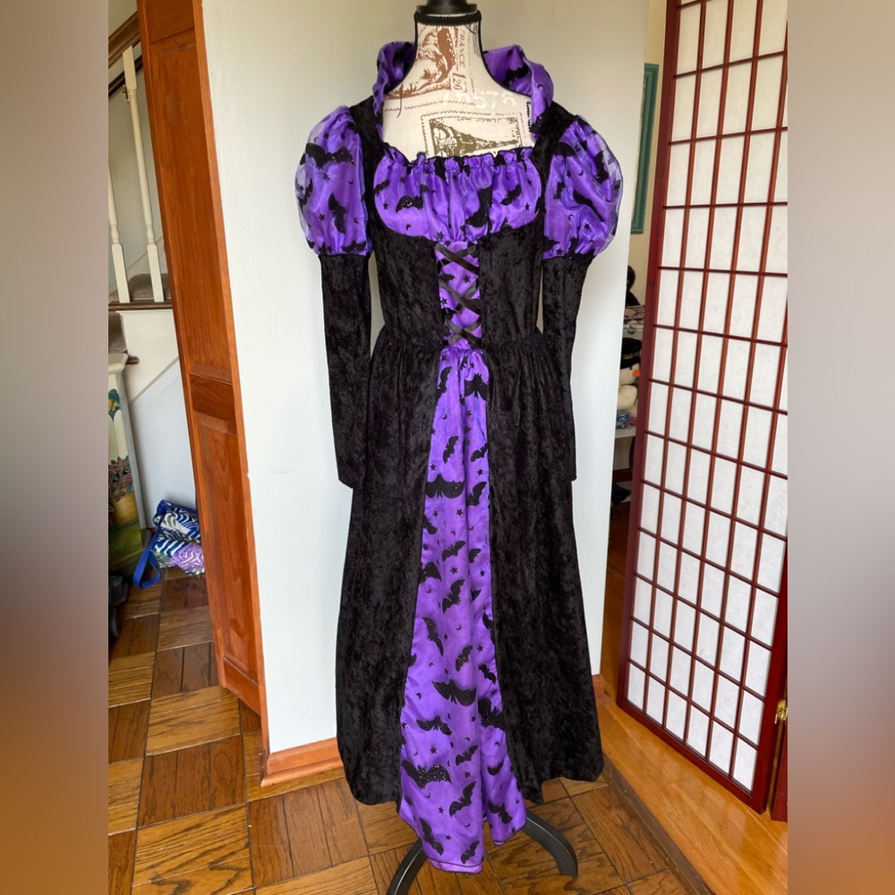 Princess Paradise Girl's Bat Dress Costume, Size 12 XL